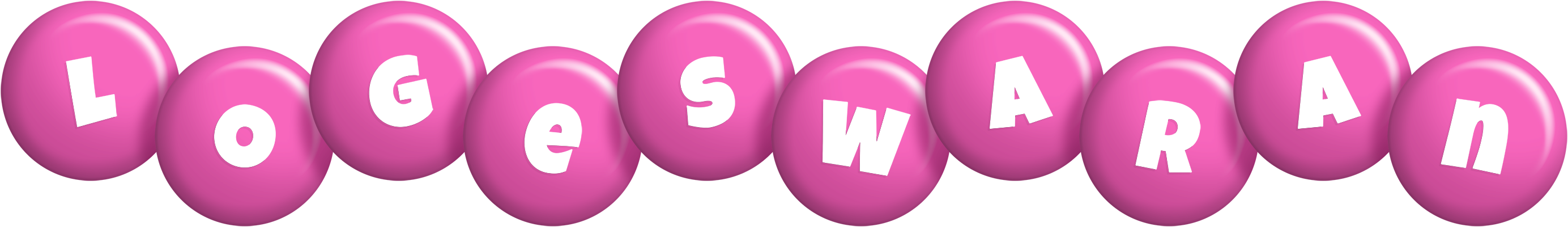 Logeswaran candy-pink logo