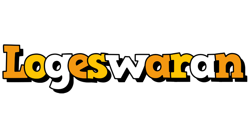 Logeswaran cartoon logo