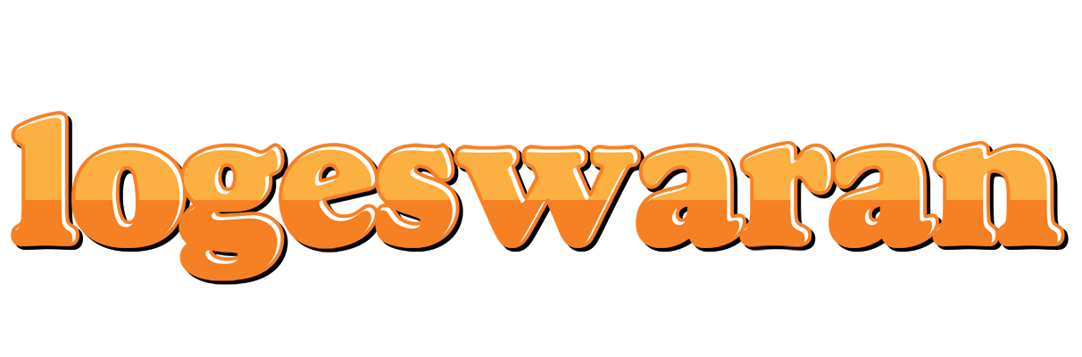 Logeswaran orange logo