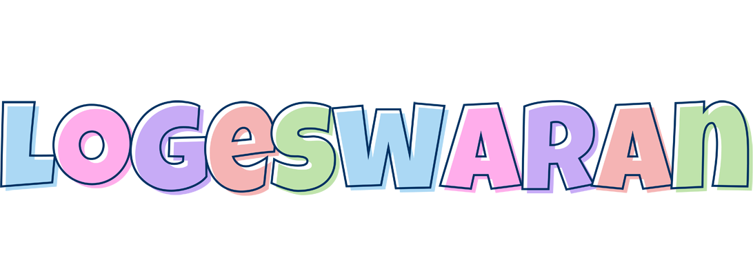 Logeswaran pastel logo