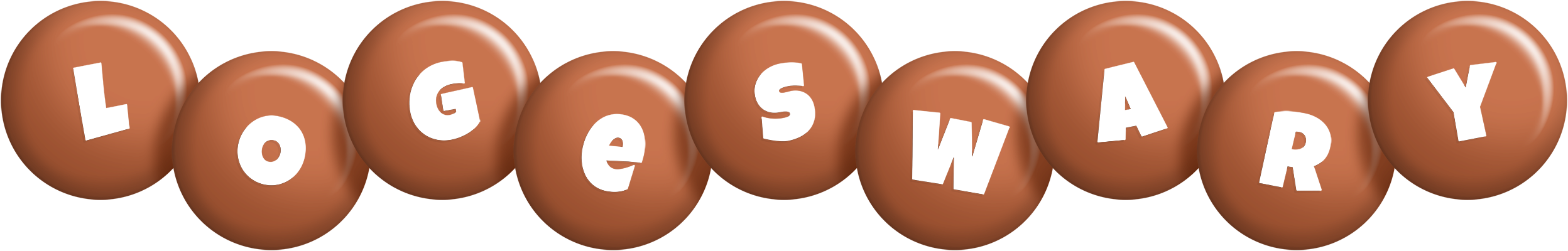 Logeswary candy-brown logo