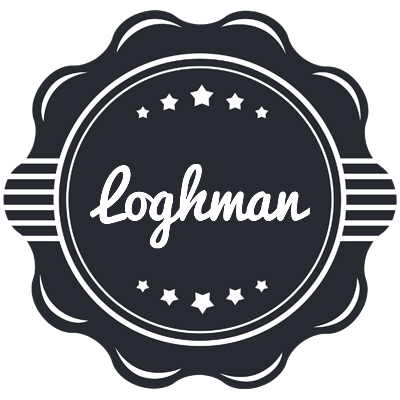 Loghman badge logo