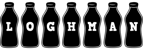 Loghman bottle logo