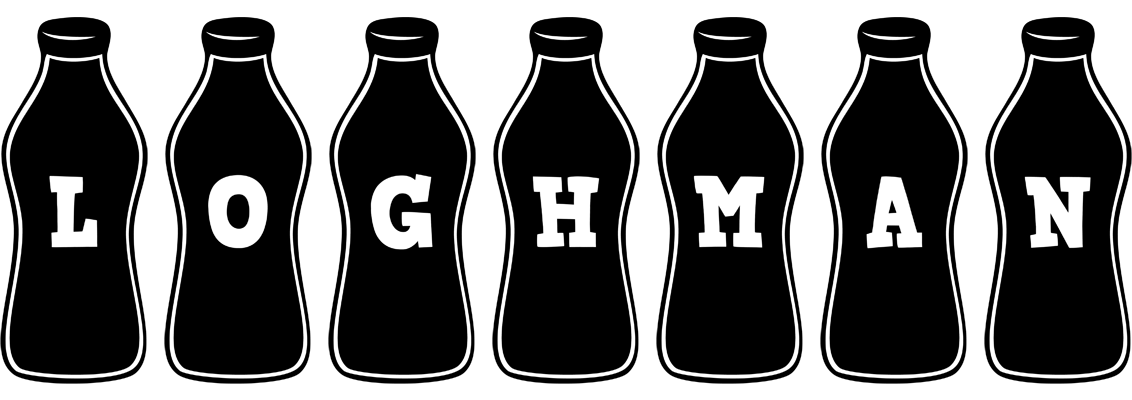Loghman bottle logo