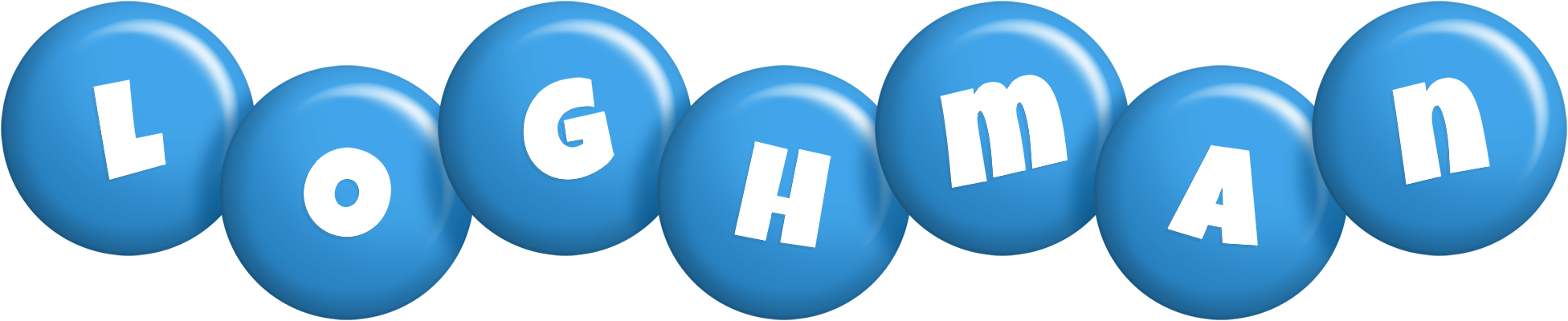 Loghman candy-blue logo