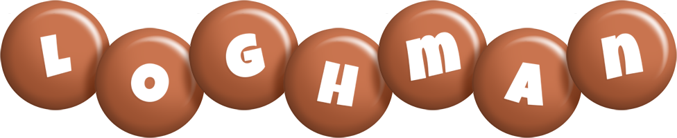 Loghman candy-brown logo