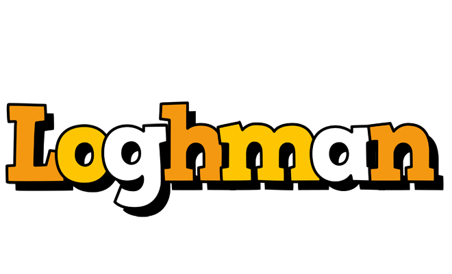 Loghman cartoon logo