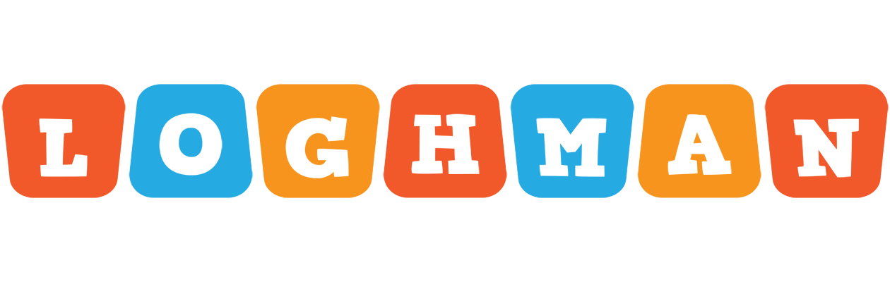 Loghman comics logo