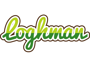 Loghman golfing logo