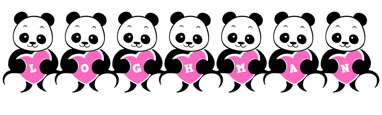 Loghman love-panda logo