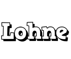 Lohne snowing logo