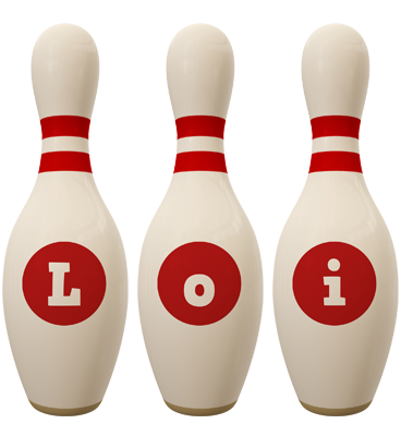 Loi bowling-pin logo