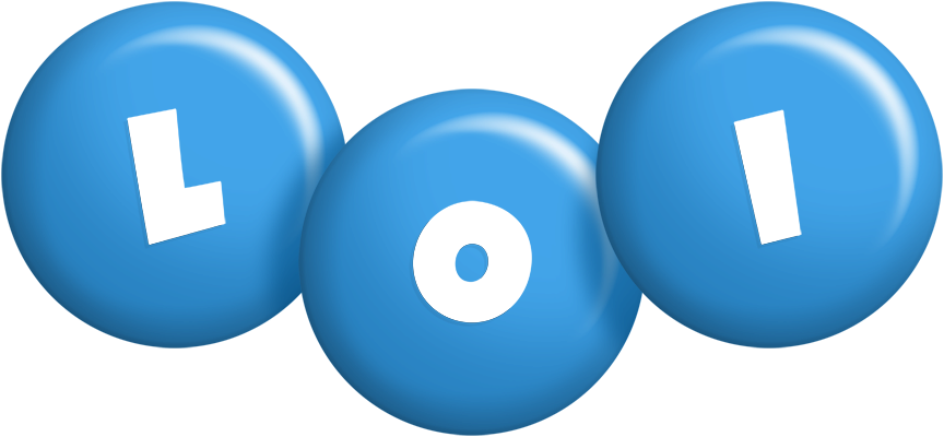 Loi candy-blue logo