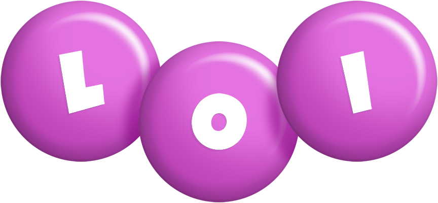 Loi candy-purple logo
