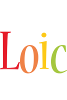 Loic birthday logo