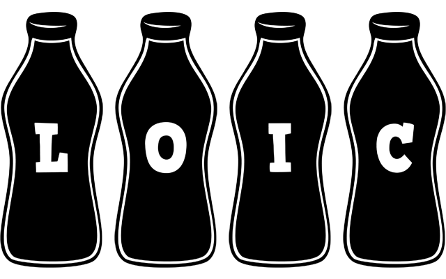 Loic bottle logo