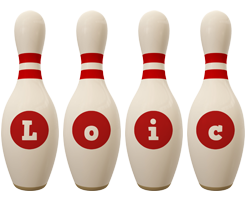 Loic bowling-pin logo