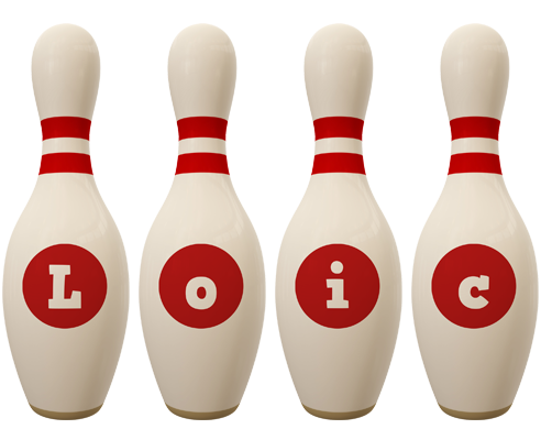 Loic bowling-pin logo