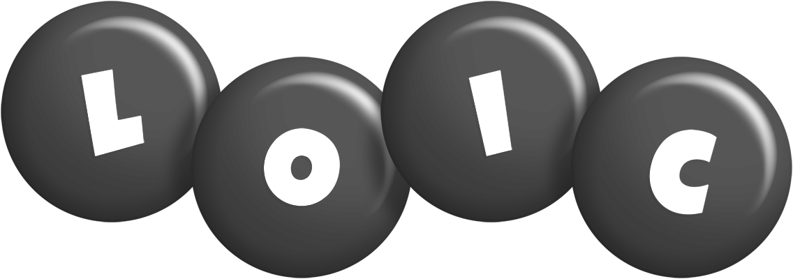 Loic candy-black logo