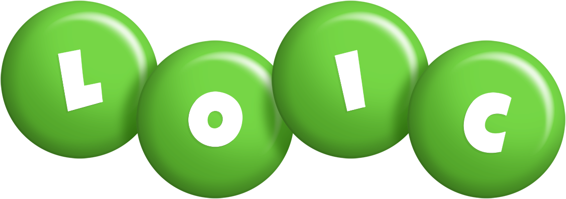 Loic candy-green logo