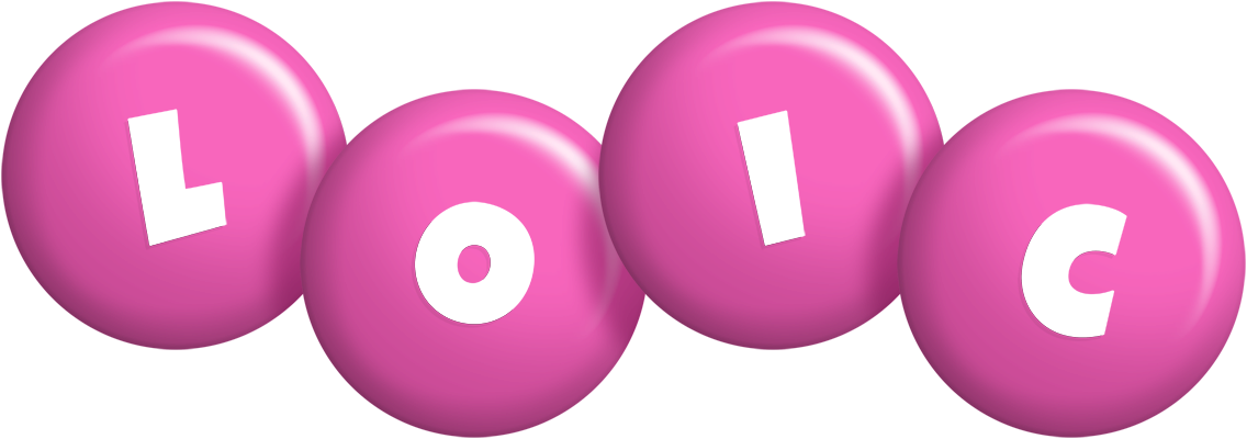Loic candy-pink logo