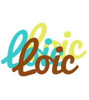 Loic cupcake logo