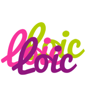 Loic flowers logo