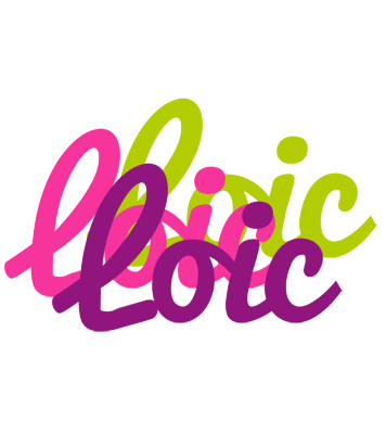 Loic flowers logo