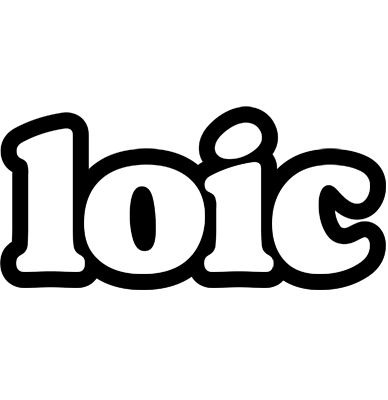 Loic panda logo