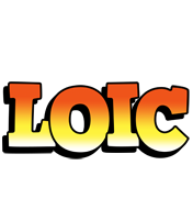 Loic sunset logo