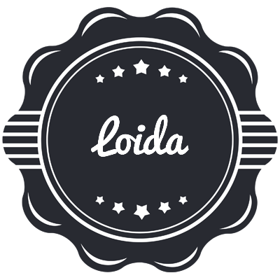 Loida badge logo