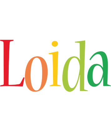 Loida birthday logo
