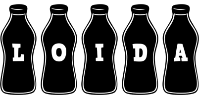 Loida bottle logo