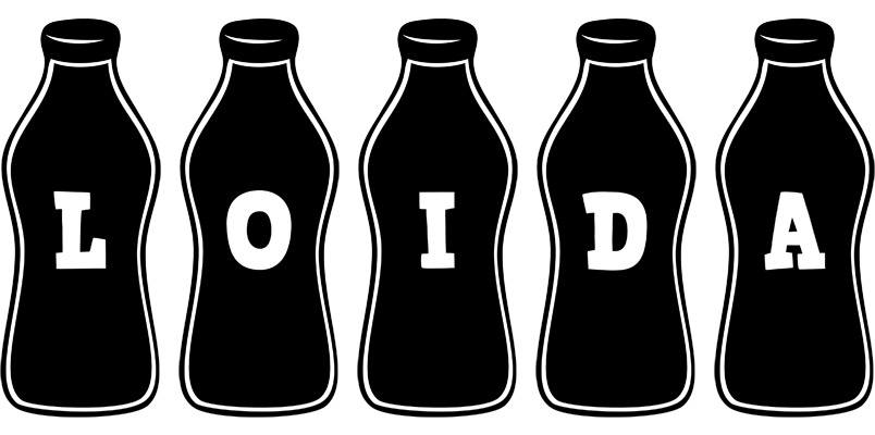 Loida bottle logo