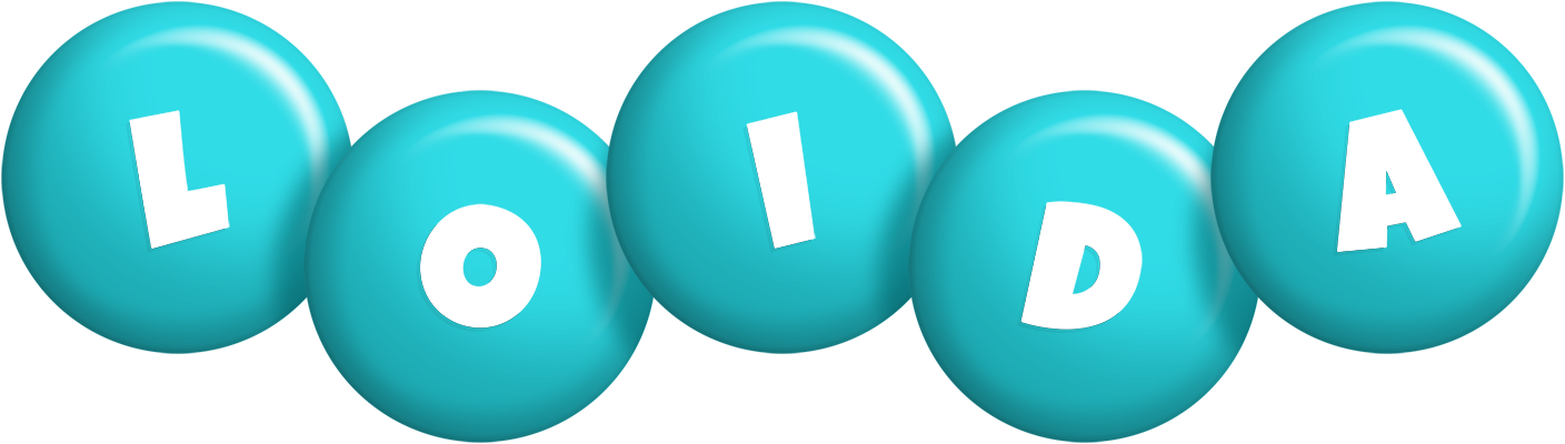 Loida candy-azur logo