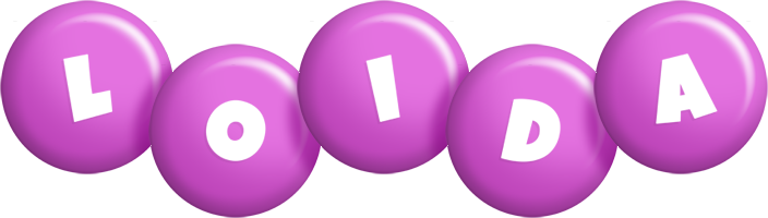 Loida candy-purple logo