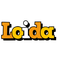 Loida cartoon logo