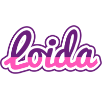 Loida cheerful logo