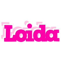 Loida dancing logo