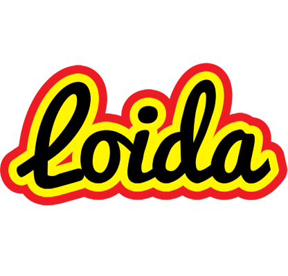 Loida flaming logo