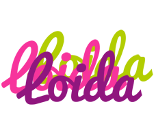 Loida flowers logo