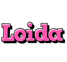 Loida girlish logo