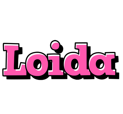 Loida girlish logo