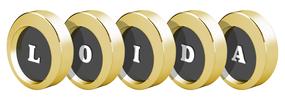 Loida gold logo