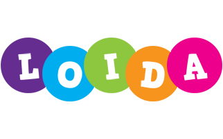 Loida happy logo