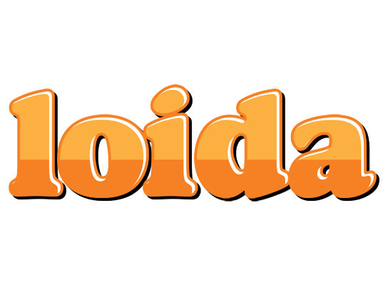 Loida orange logo
