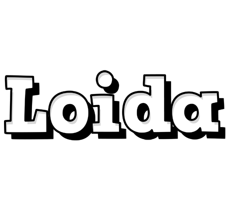 Loida snowing logo