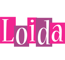 Loida whine logo
