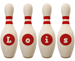 Lois bowling-pin logo