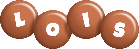 Lois candy-brown logo